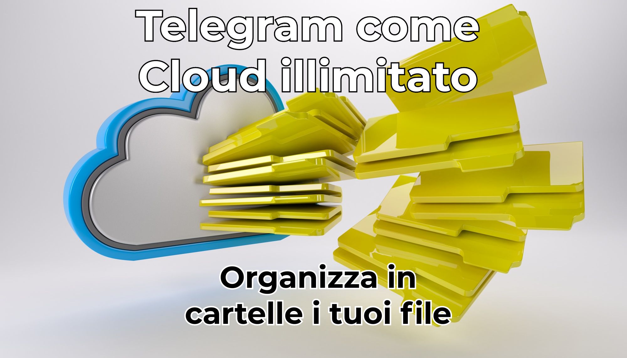 Telegram-organizzi i tuoi file in cartelle